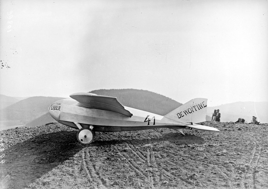 Le planeur d'Emile Dewoitine